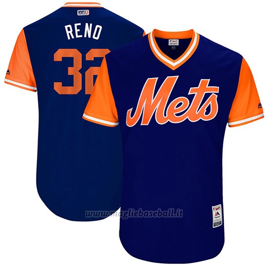 Maglia Baseball Uomo New York Mets 2017 Little League World Series Steven Matz Royal